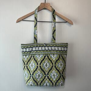 Vera Bradley Green and Blue Patterned Tote